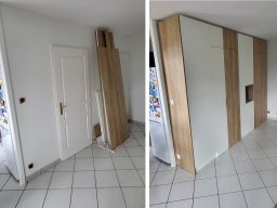 Meuble façade salon